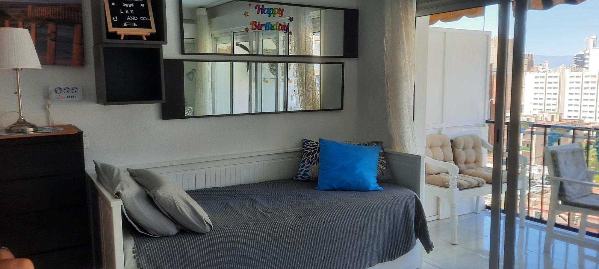 Happy Loix Apartamento Wifi Aa Бенидорм Экстерьер фото