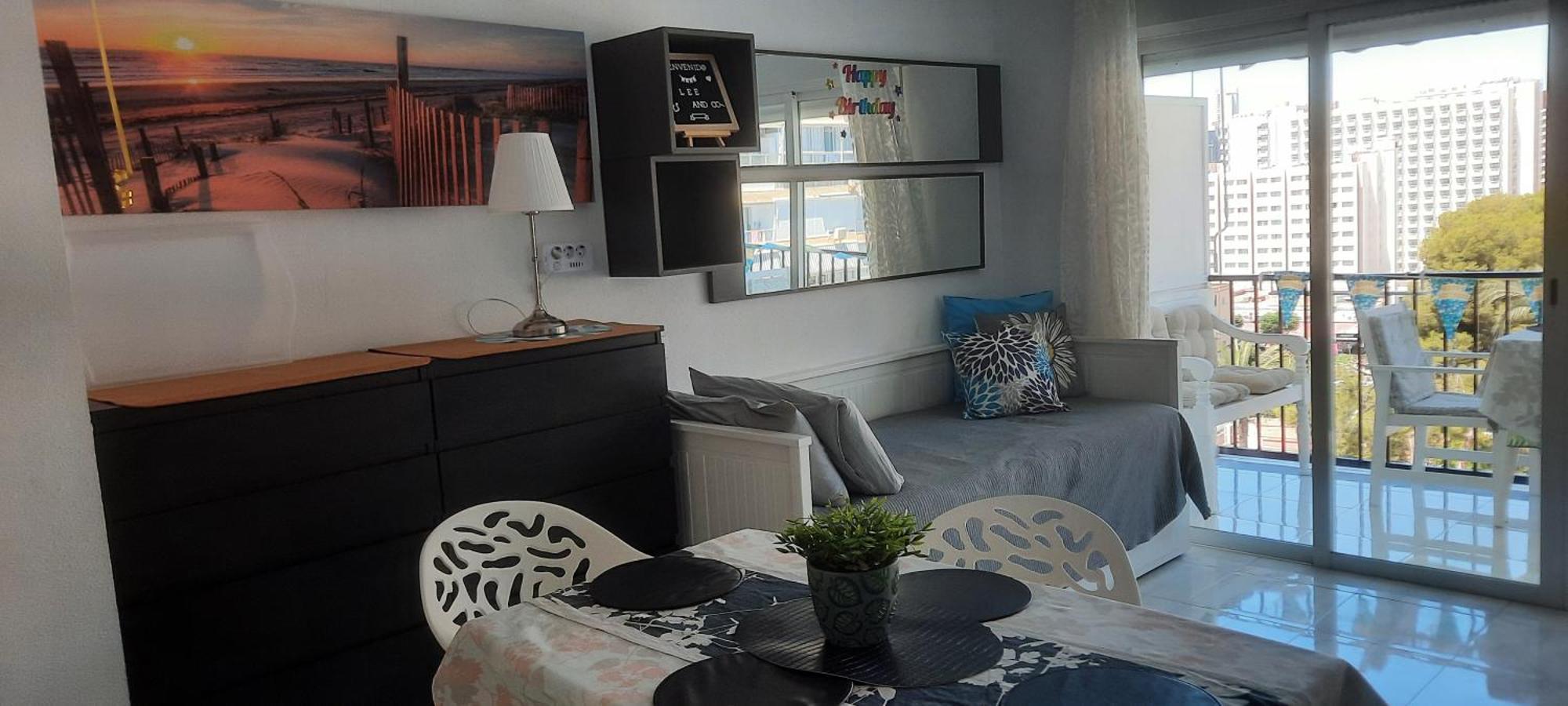 Happy Loix Apartamento Wifi Aa Бенидорм Экстерьер фото